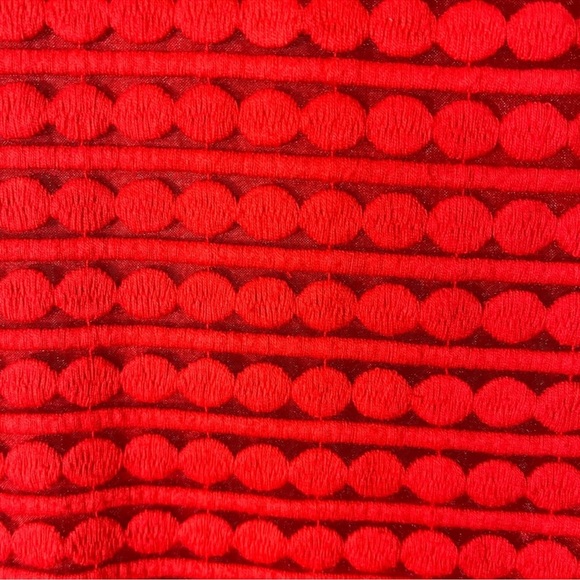 Kate Spade Red Textured Dress size 4 worn once excellent condition - Picture 5 of 9